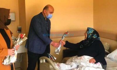 AK Parti’den Hastanedeki Kadınlara 8 Mart Sürprizi