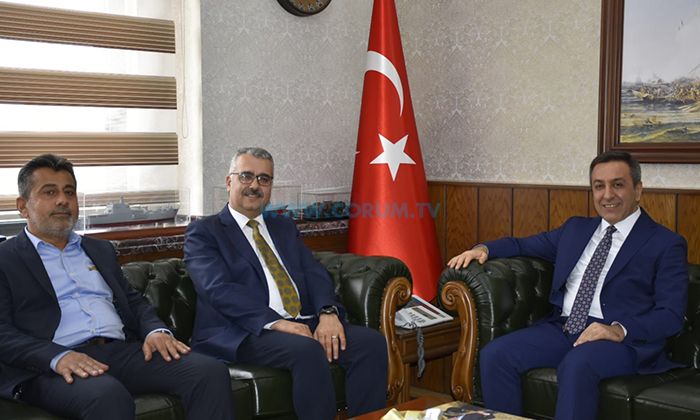 Ahlatcı, Bakan Yardımcısını Ziyaret Etti