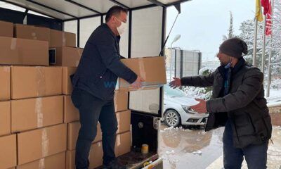 Filistin’de Türkçe Öğrenenlere Kırtasiye Desteği Verildi