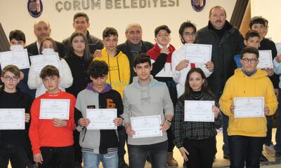 Genç Mucitlere Sertifikaları Verildi