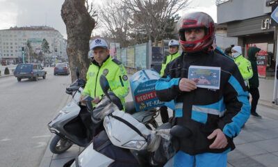 Motokuryelere ‘Kask Takın’ Uyarısı