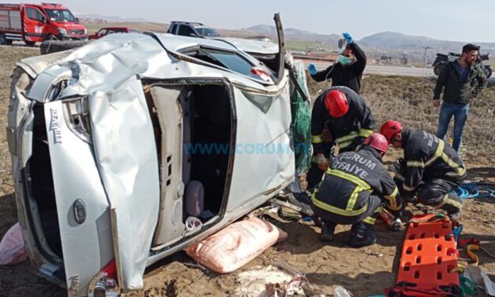 Ortaköy Yolunda Kaza: Bir Yaralı
