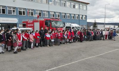 Ortaköy’de Yangın Tatbikatı
