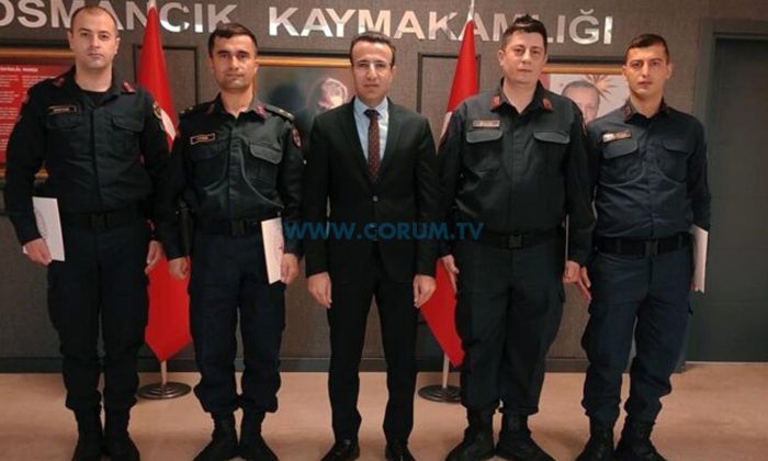 Osmancık’ta Başarılı Personele Ödül