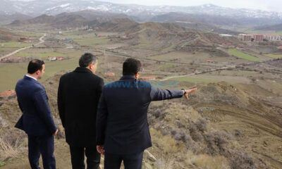 Vali Çiftçi, TOKİ Arazisini İnceledi