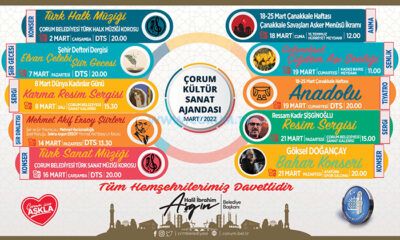 ‘Mart Ayı Da Kültür Ve Sanat İle Geçecek’