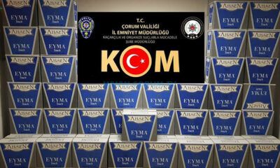 450 Bin Kaçak Sigara Yakalandı