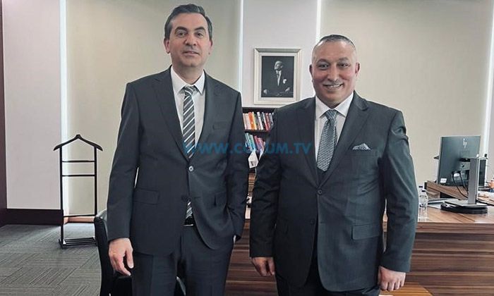 Ali Karabacak, Genel Müdür Ülke ile Görüştü