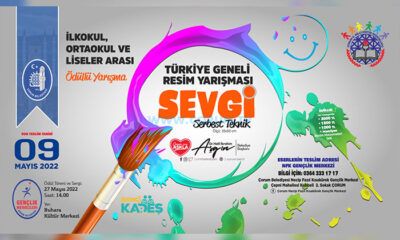 Belediyeden Ödüllü Resim Yarışması