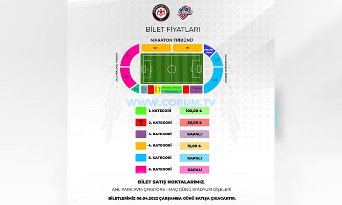 Biletler Satışa Çıktı