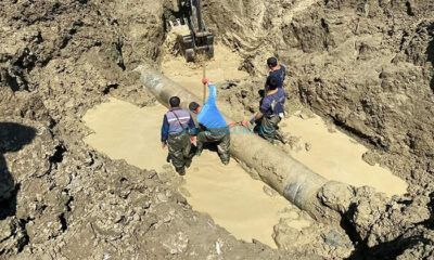 Boru Patladı, İlçe Susuz Kaldı