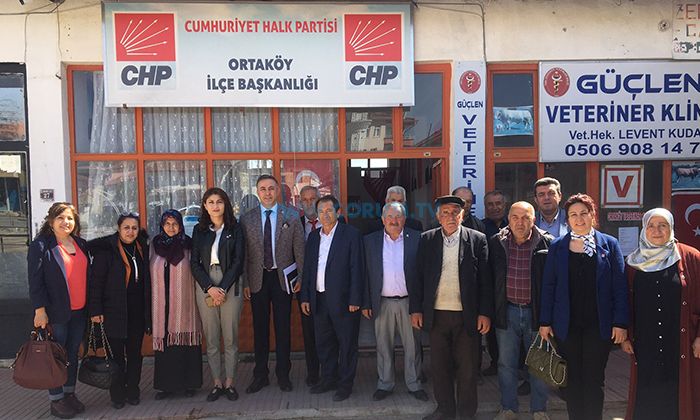CHP’liler Ortaköy ve Aşdağul’da Halkı Dinledi