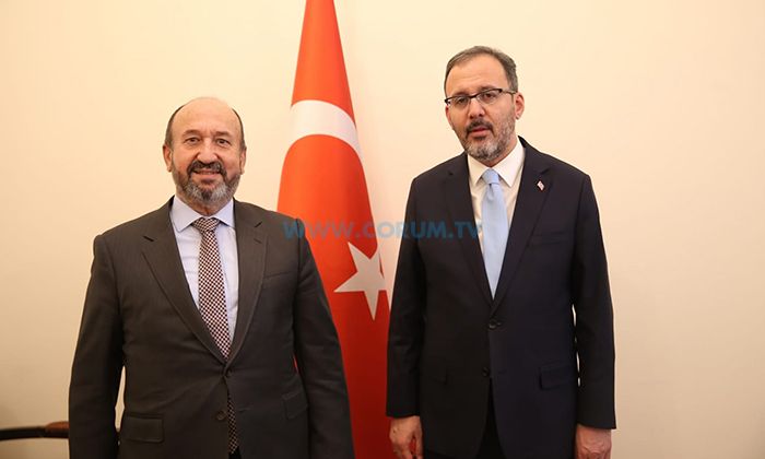 Çorum’un Spor Taleplerini Bakan Kasapoğlu’na Anlattı