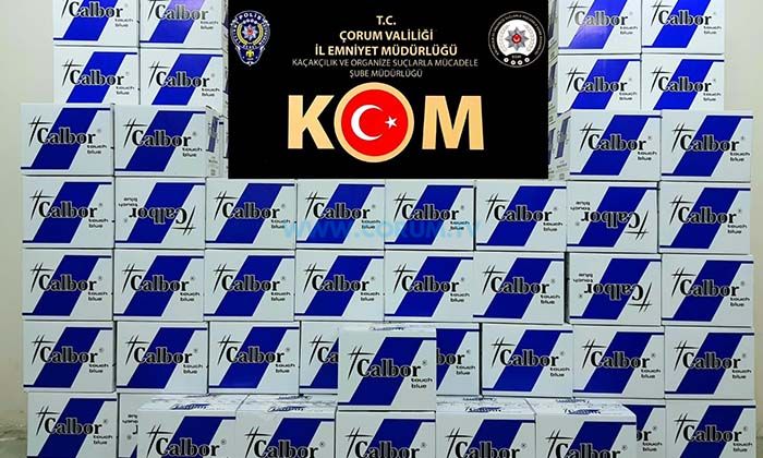 Kaçak Sigara Getirirken Yakalandı