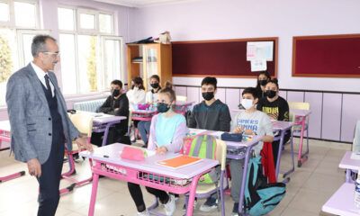 Kargı’da Öğrencilerle Buluştu, Yatırımları İnceledi