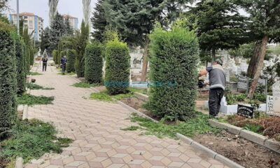 Mezarlıklarda Bayram Hazırlığı