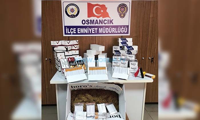Osmancık’ta Kaçak Sigara Operasyonu