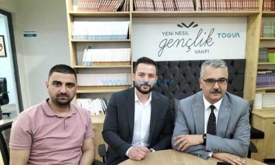 Ahlatcı’dan TÜGVA ve Ensar Vakfı’na Destek Ziyareti