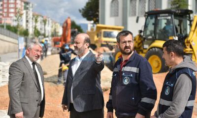 Başkan Aşgın Altyapı Çalışmalarını İnceledi