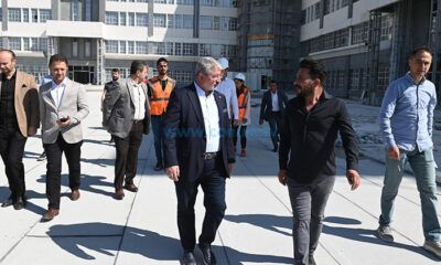 Başkan Aşgın’dan Yeni Binaya Ziyaret