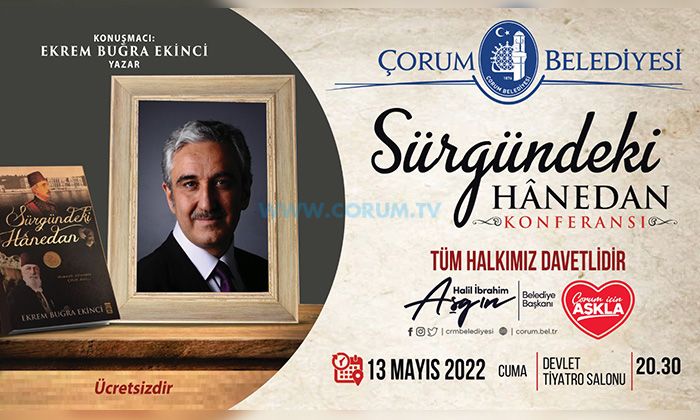 Belediyeden ‘Sürgündeki Hanedan’ Konferansı