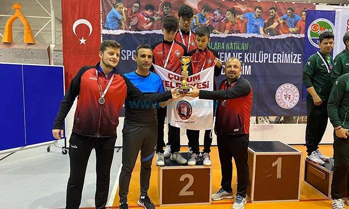 Çorum Belediyesi Gsk, Masa Tenisinde 2. Lig’de