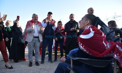 Engelli Gençlere Asker Kınası Yakıldı