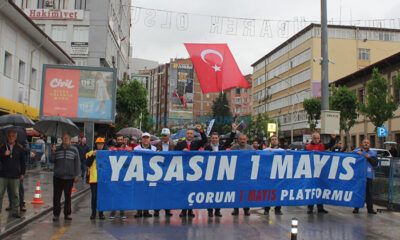 Yağmur Altında 1 Mayıs Coşkusu!
