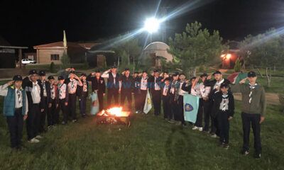 Anadolu Gençlik Derneği Obada Kamp Yaptı