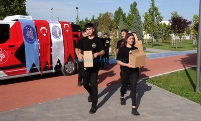 Belediyeden Serinleten İkram