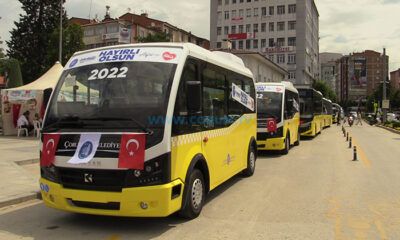 Belediyenin Yeni Otobüsleri Hizmet Vermeye Başladı
