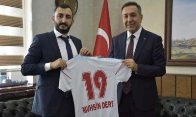 Çorum FK Yönetiminden Muhsin Dere’ye Ziyaret
