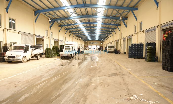 Haldeki İşyerleri Kiraya Verilecek