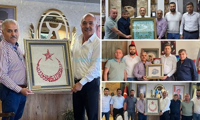 Oda Başkanlarından Teşekkür Ziyareti