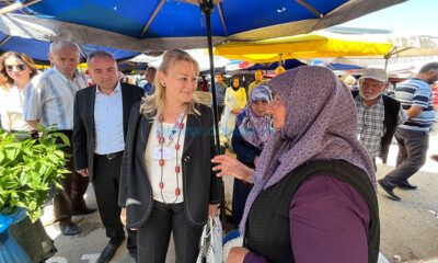 Sabancı Çorum’da Pazara İndi, Alışveriş Yaptı