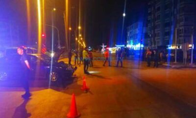 Üç Araç Birbirine Girdi, Faciadan Dönüldü