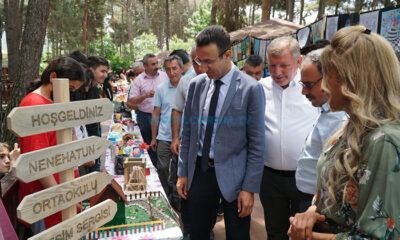 Yıl Boyunca Yaptıkları Eserler Sergileniyor