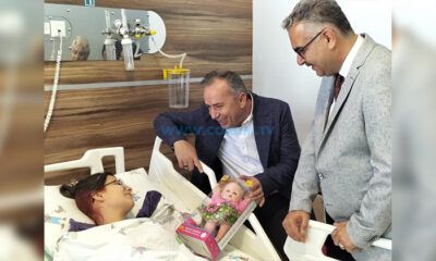 AK Partililer, Hastanede Çocuklarla Buluştu