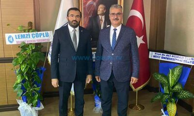 Ahlatcı’dan Ceyhan Baran’a Kutlama Ziyareti