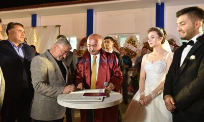 Başkan, Oğlunun Nikahını Kıydı