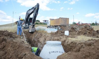 Çoraklık 36. Sokak’a Kanalizasyon Hattı