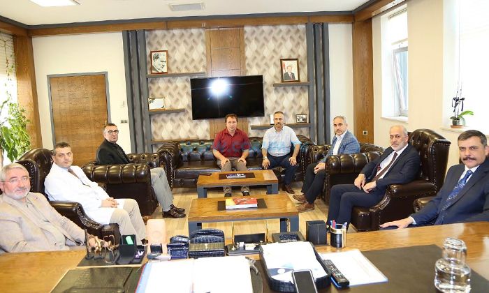 Hastaneye Destek ve Taziye Ziyareti