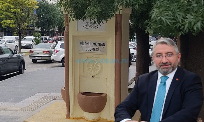 Milönü Meydan Çeşmesi’ni Yenilendi