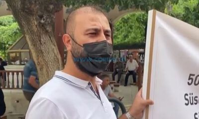 Nafaka Ödemek İçin Camide Sadaka Topladı