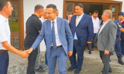 Osmancık’ta Protokol Yağmur Altında Bayramlaştı