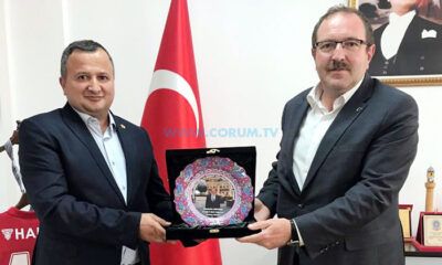 Uzun’dan Bayrak’a Teşekkür Ziyareti