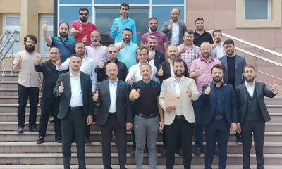 Yakup Taş ve Yönetimi Mazbatasını Teslim Aldı