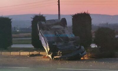 Ankara Yolunda Otomobil Takla Attı: Üç Yaralı