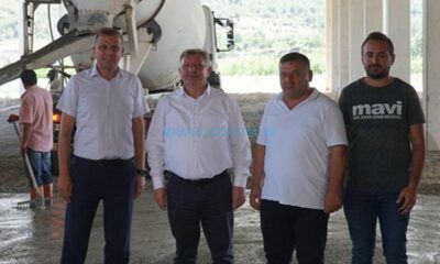 Bölgenin En Büyük Kapalı Pazarı Neredeyse Hazır