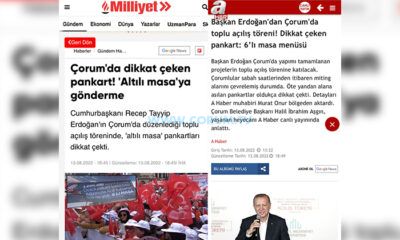 Çorum, Muhalefet Mesajıyla Ulusal Basının Gündemindeç
